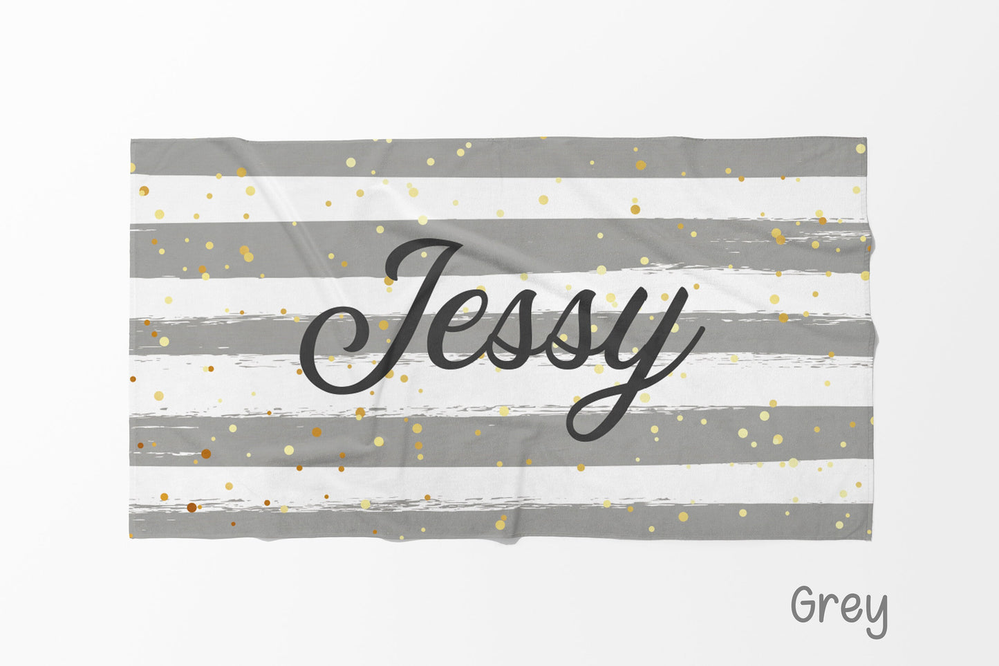 NEW Scripty Style Personalized Beach Towel Personalized Name Bath Towel Custom Pool Towel Beach Towel Name Outside Birthday Vacation Gift - CustomCooper