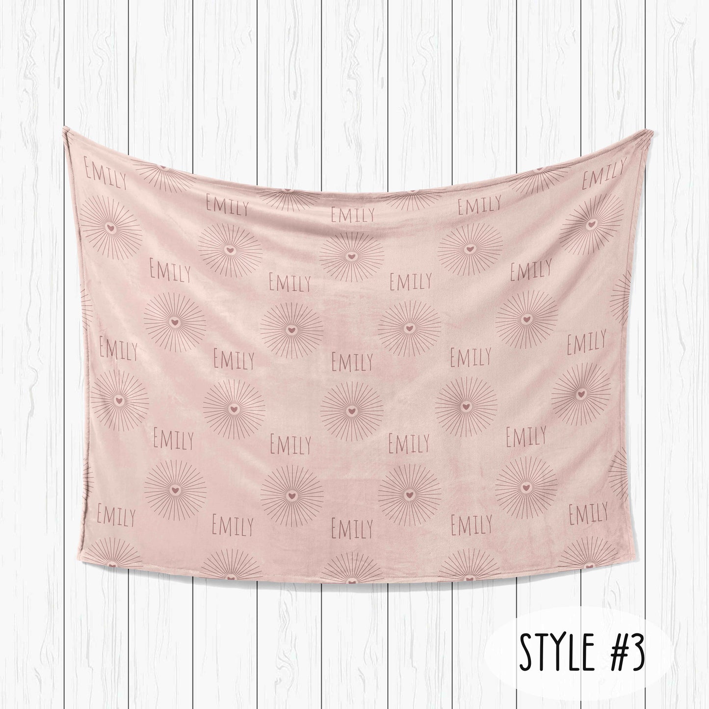MaMa Girl Design Personalize blanket, Minky or Sherpa custom blanket