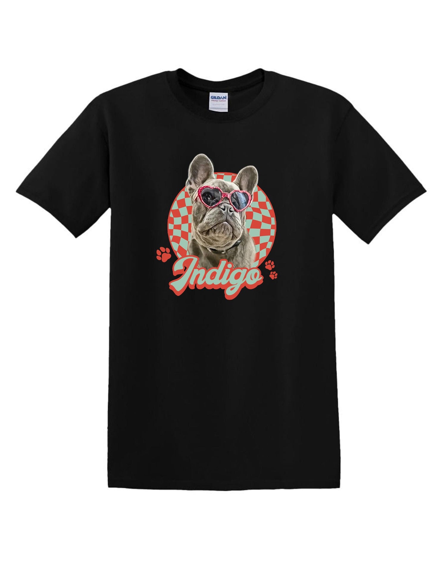 Custom Comfort Colors Dog T Shirt, Retro Dog Shirt - CustomCooper