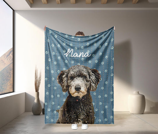 Custom Pet Photo Blanket: The Perfect Gift for Pet Lovers