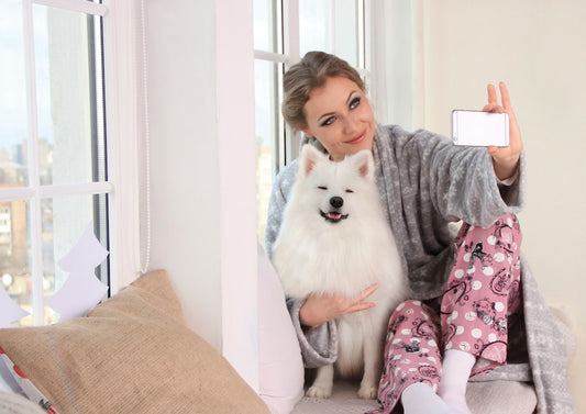 Custom Dog Photo Pajamas Made to Keep Them Close