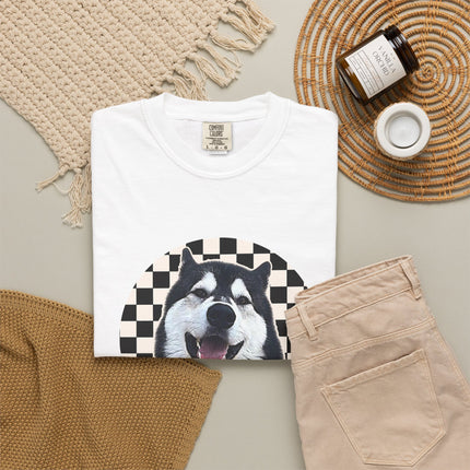 Titan Husky T-Shirt — Personalized Dog Photo Tee