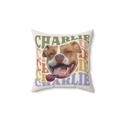Spun Polyester Square Pillow