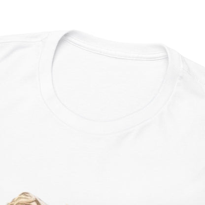 Personalized Dog Portrait T-Shirt — "Charlotte" Labradoodle Tee