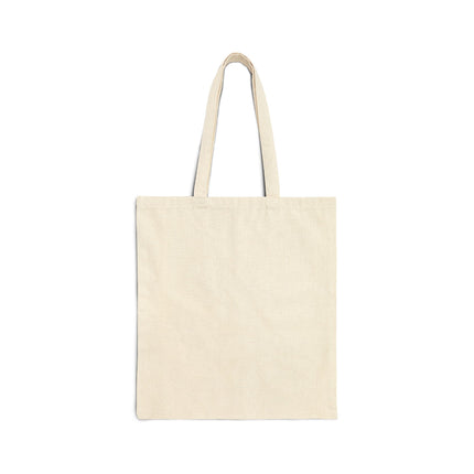 Personalized Dog Tote Bag - 'Daisy' Canvas Shopper with Retro Floral Portrait