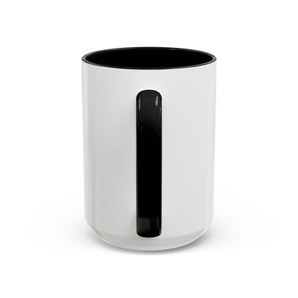 Cat Portrait Accent Coffee Mug – Personalized “Micky” Cat Face Coffee Cup (11/15oz)