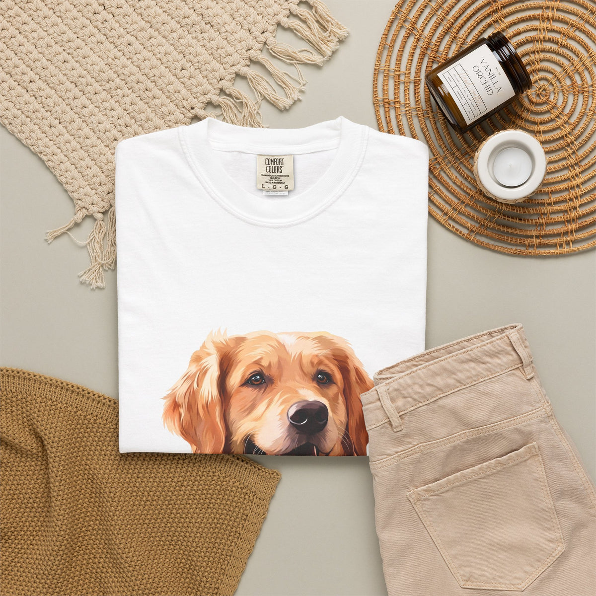 Golden Retriever Portrait T-Shirt