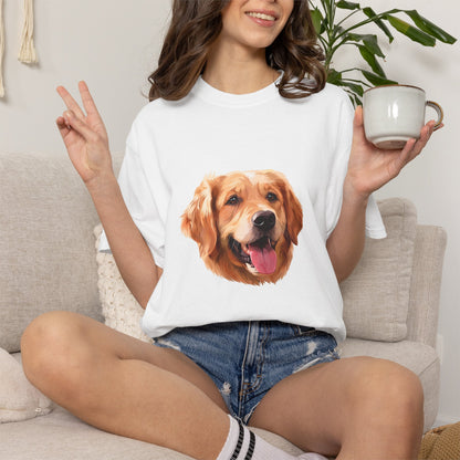 Golden Retriever Portrait T-Shirt