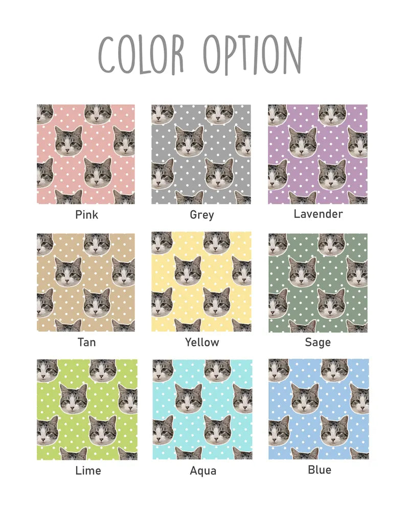 Custom Pet Portrait Pajama Set (Top & Bottom) Using Pet Photo - CustomCooper