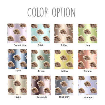 Custom Pet Portrait Pajama Set (Top & Bottom) Using Pet Photo - CustomCooper