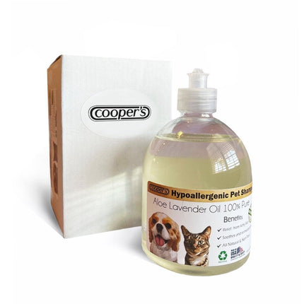 Organic Lavender Dog Shampoo: Hypoallergenic Aloe Essential Oil