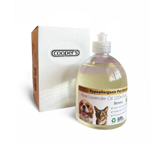 Organic Lavender Dog Shampoo: Hypoallergenic Aloe Essential Oil