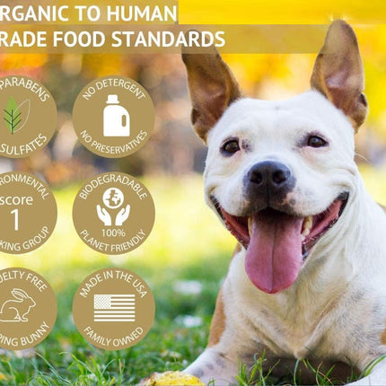 Organic Lavender Dog Shampoo: Hypoallergenic Aloe Essential Oil