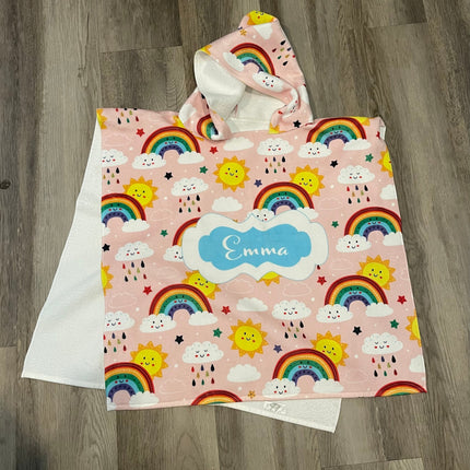 Kid’s Hooded Beach Poncho
