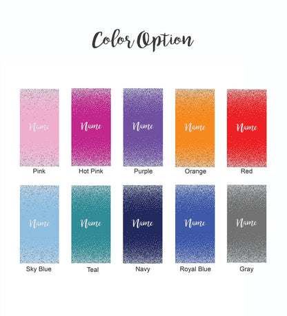 Sparkling Silver Name Personalized Beach Towel Personalized Name Bath Towel Custom Pool Towel Beach Towel With Name Birthday Vacation Gift