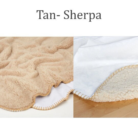 Personalized Smile Blanket: Plush Minky Fleece, Custom Name Gift