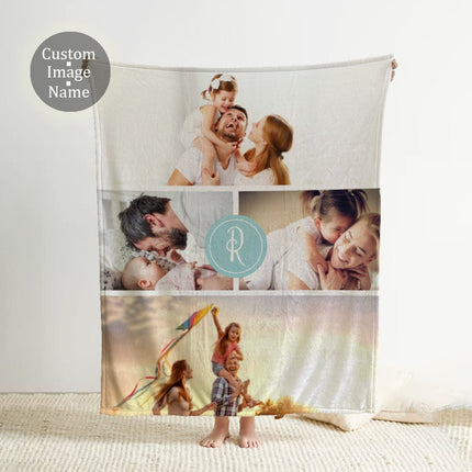 Custom Photo Blanket: Personalized Family or Pet Picture Blanket