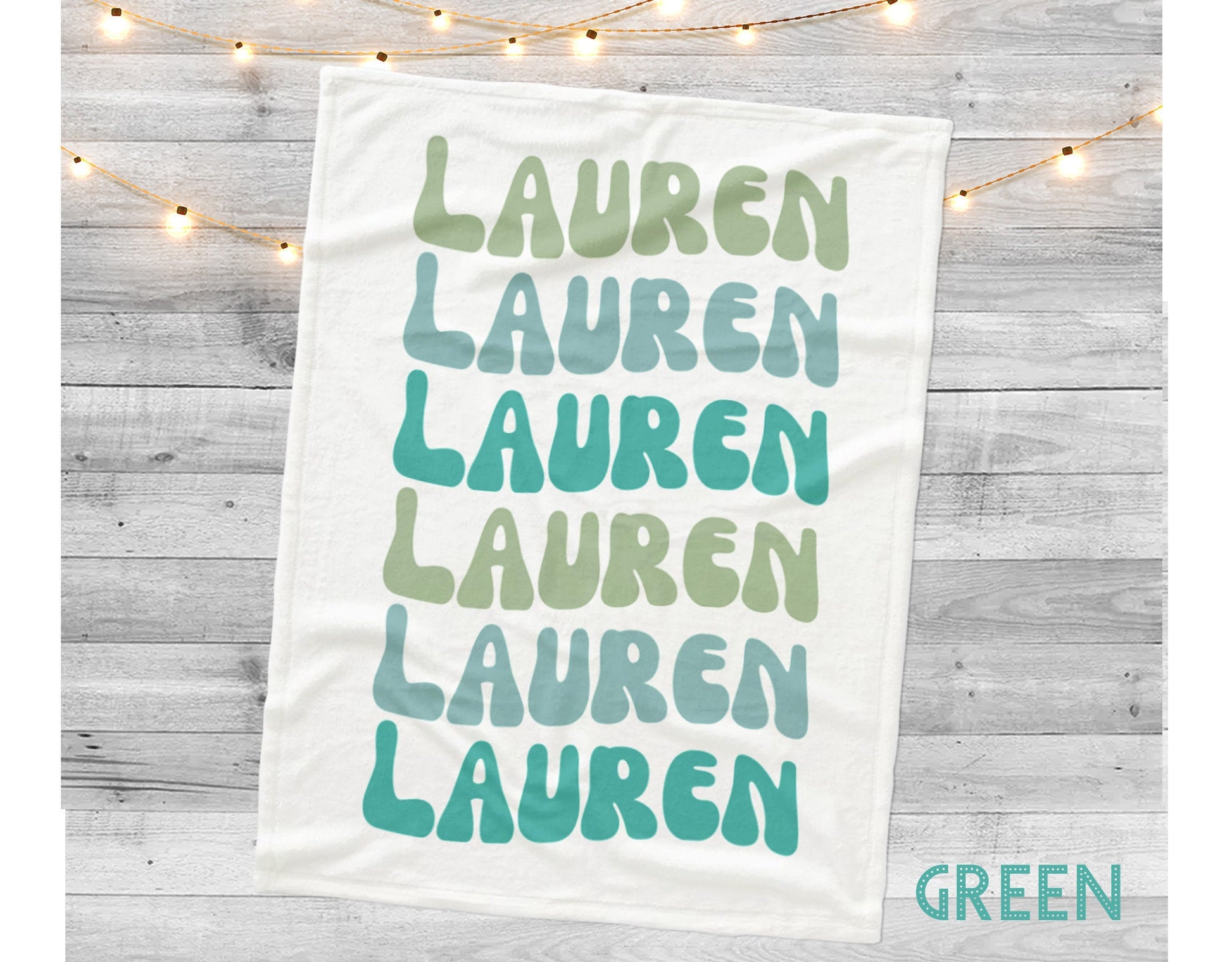 Personalized Name Blanket, Soft Minky or Sherpa Fleece, Custom Baby Gift