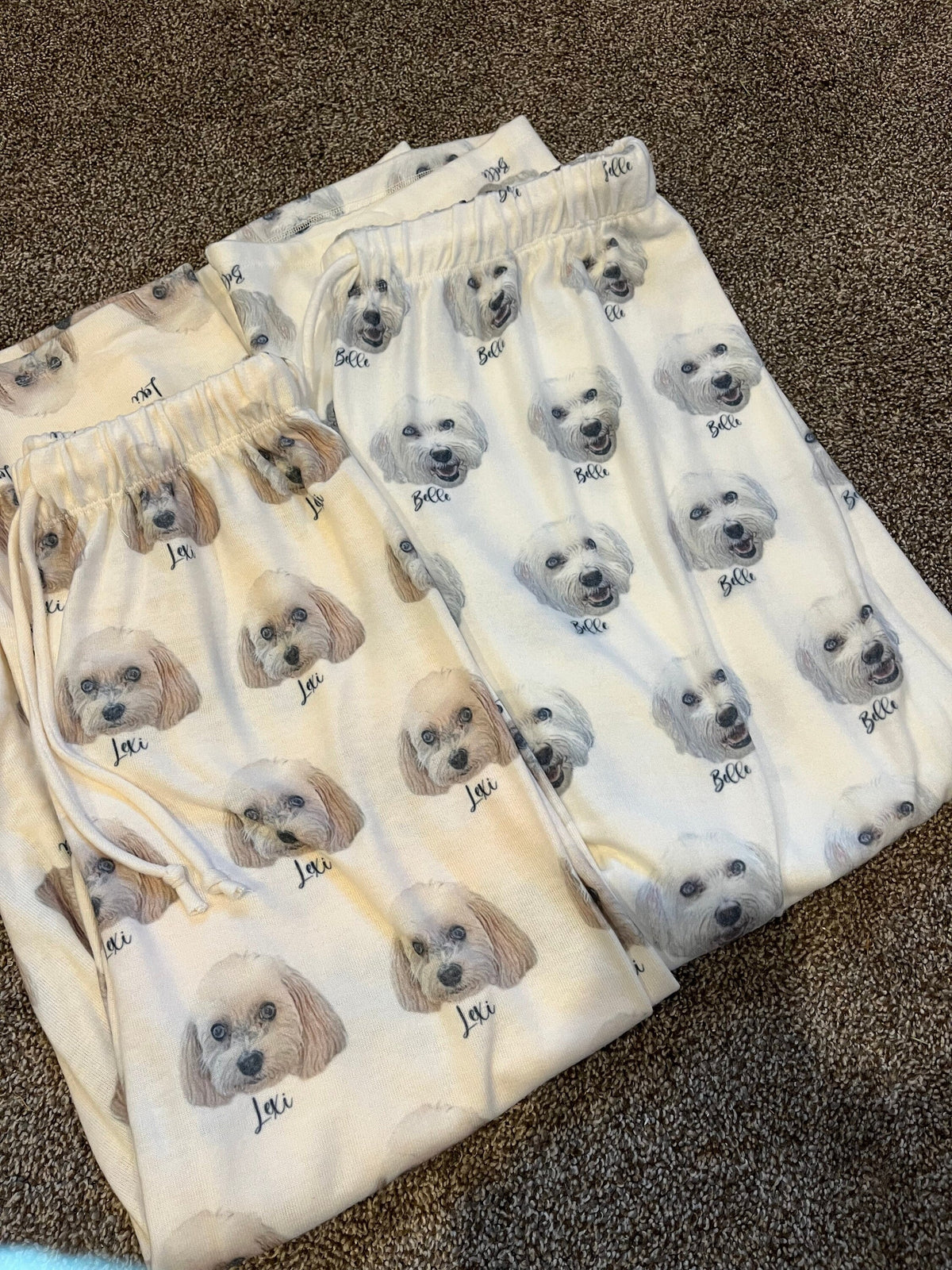 VALENTINE Custom Person's Face Pajama Pants: Personalized Photo Gift