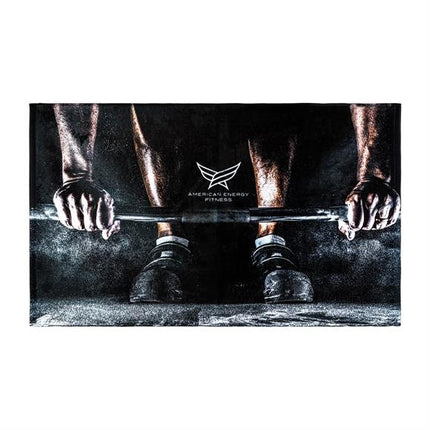Customized Team Logo Towel: Personalized Cotton Gym Towel