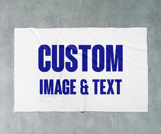 Personalized Sports Team Rally Towel - Custom Gym & Promotional Gift Towel with Logo Design