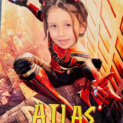 Personalized Superhero Blanket: Custom Kids Blanket