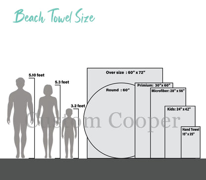 Sparkling Gold Name Personalized Beach Towel Personalized Name Bath Towel Custom Pool Towel Beach Towel With Name Birthday Vacation Gift