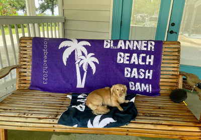 Personalized Sports Team Logo Towel - Custom Rally Towel, Gym & Promotional Gift, Custom Designed Cotton Towel