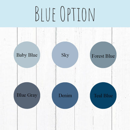 BABY BLUES Personalized Color Blanket, Minky or Sherpa custom blanket, Baby blanket, Kids Blanket, birthday gift idea