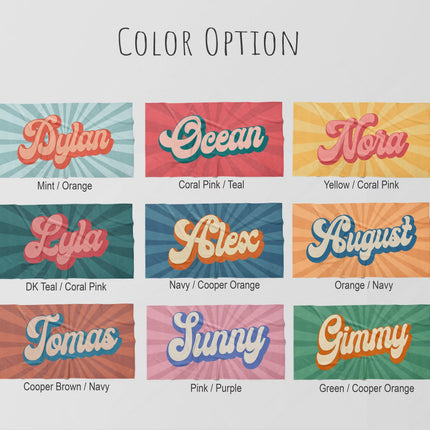 Personalized Groovy Font Blanket: Custom Name Minky or Sherpa
