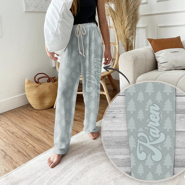Personalized Pajama Pants: Custom Monogrammed Loungewear
