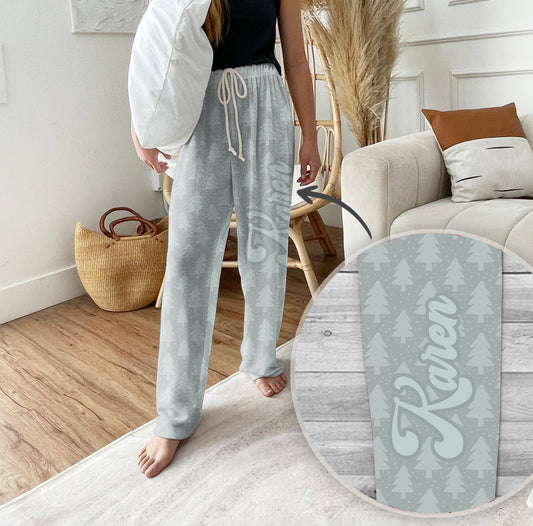 Personalized Pajama Pants: Custom Monogrammed Loungewear