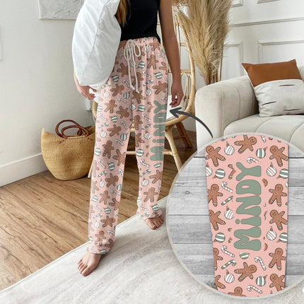 Personalized Christmas Pajama Pants: Groovy Custom Holiday Loungewear