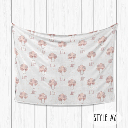 MaMa Girl Design Personalize blanket, Minky or Sherpa custom blanket, Baby blanket, Kids Blanket, birthday gift idea