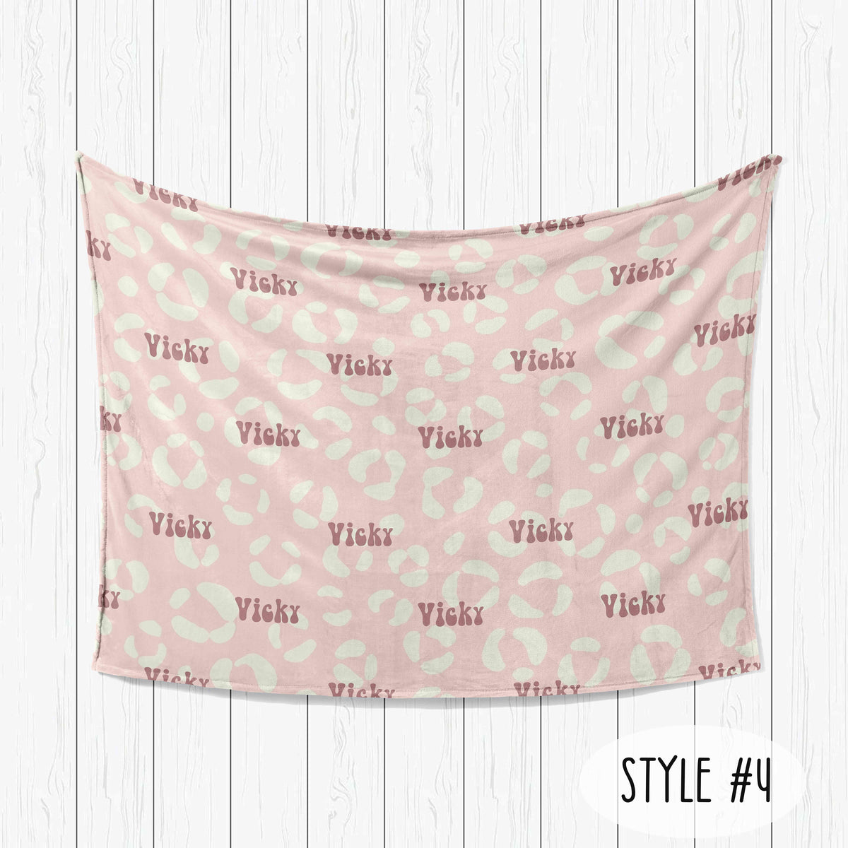 Personalized Minky Blanket: Custom Name Fleece or Sherpa Blanket