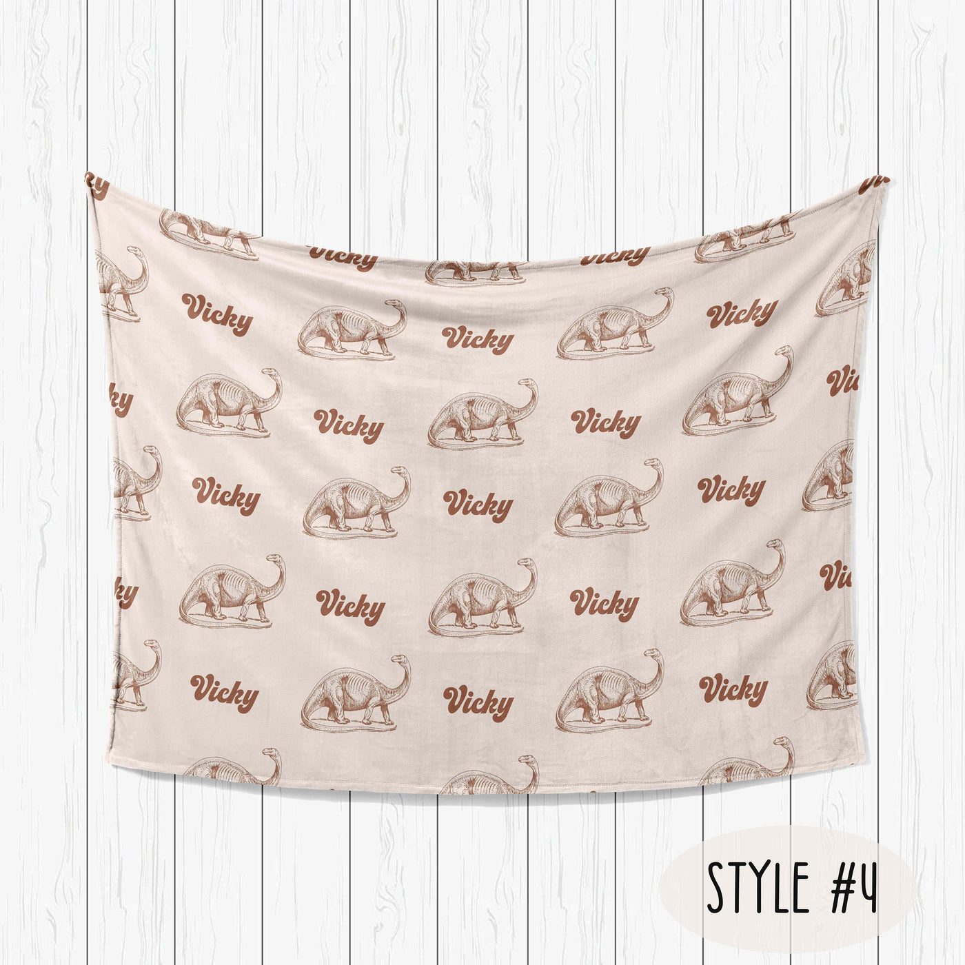 DINO Kids Design Personalize blanket, Minky or Sherpa custom blanket, Baby blanket, Kids Blanket, birthday gift idea