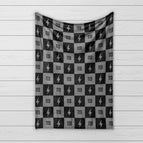 Minky 30x40 (S) inches / Grey