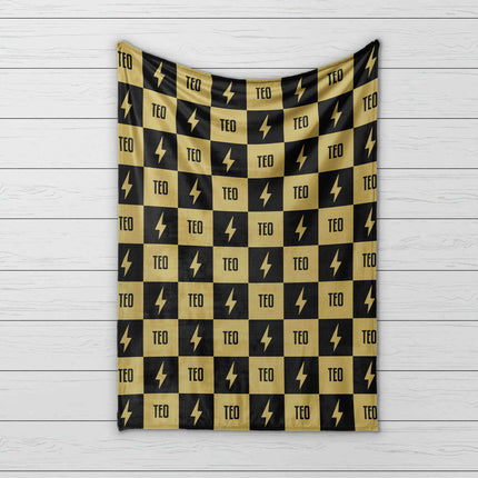 Personalized Kids Blanket: Plush Minky or Sherpa Fleece, Custom Design
