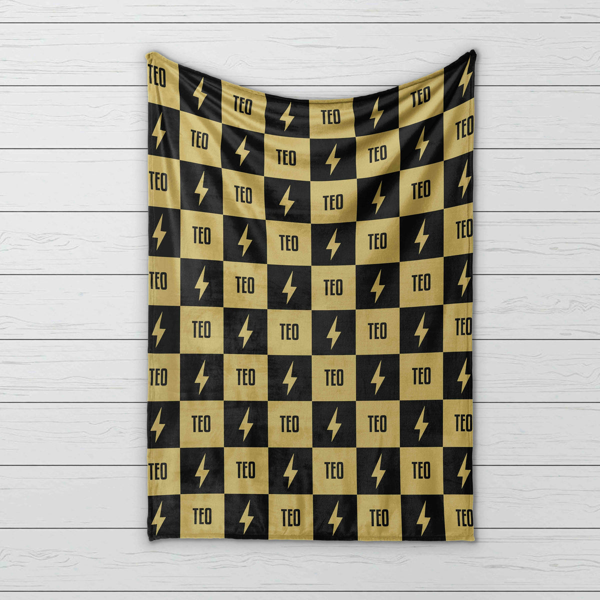 Personalized Kids Blanket: Plush Minky or Sherpa Fleece, Custom Design