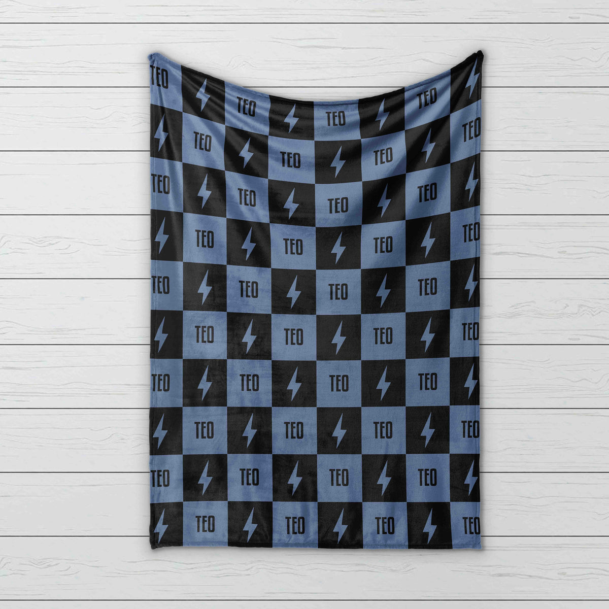 Personalized Kids Blanket: Plush Minky or Sherpa Fleece, Custom Design