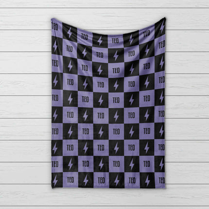 Personalized Kids Blanket: Plush Minky or Sherpa Fleece, Custom Design