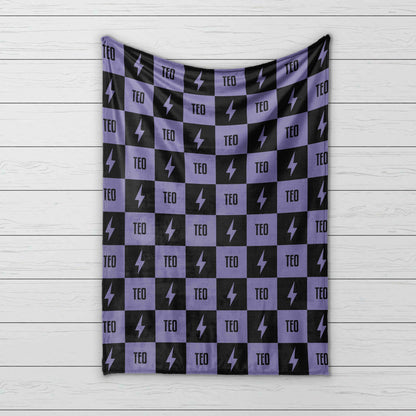 Personalized Kids Blanket: Plush Minky or Sherpa Fleece, Custom Design