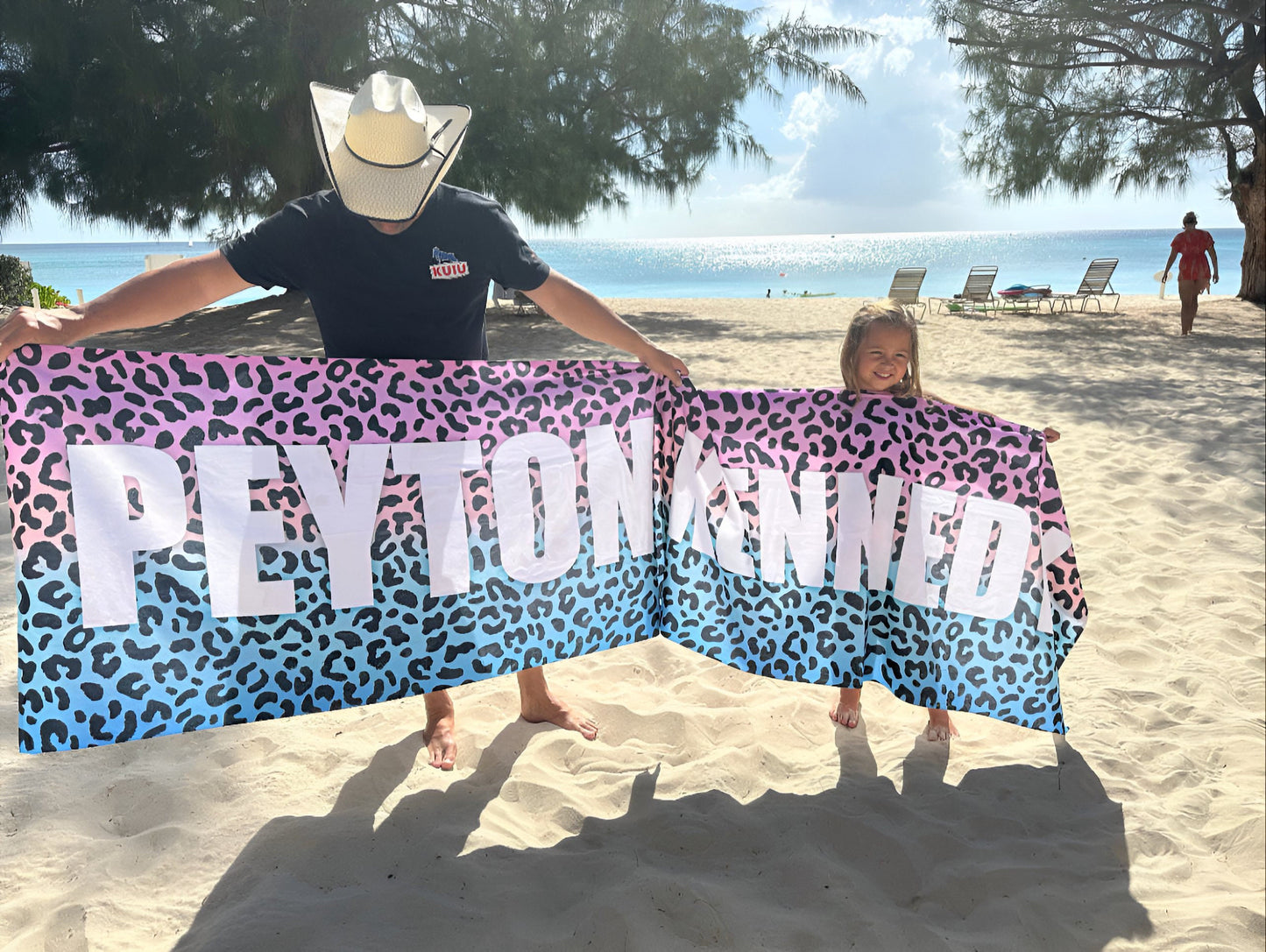 New Animal Print Style Personalized Beach Towel Personalized Name Bath Towel Custom Pool Towel Beach Towel With Name Outside Birthday Gift