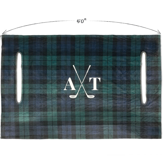 Custom Golf Cart Seat Cover, Cloth, Handmade USA