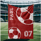 Minky 30x40 (S) inches / Soccer