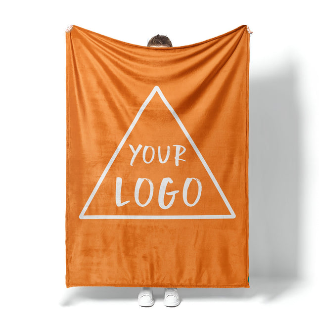 Custom Logo Blanket: Personalized Corporate Gift, Company Branding