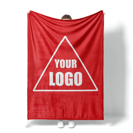 Custom Logo Blanket: Personalized Corporate Gift, Company Branding