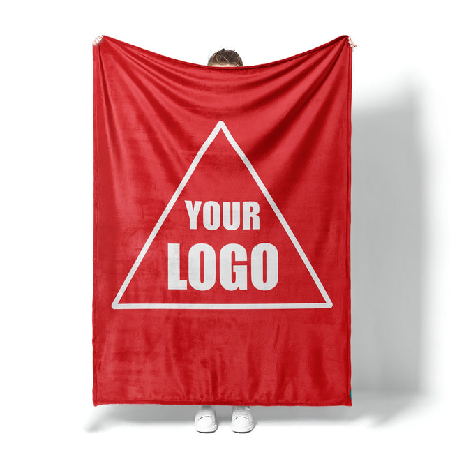 Custom Logo Blanket: Personalized Corporate Gift, Company Branding