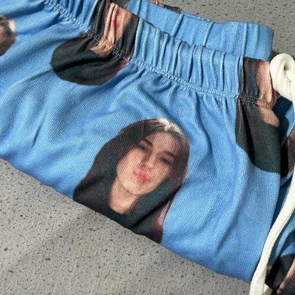 Custom Person's Face Pajama Pants: Personalized Photo Gift