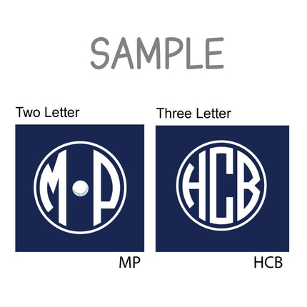 Monogrammed Golf Cart Seat Cover – Cloth, Handmade in USA